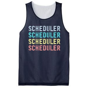 Funny Surgery Scheduler Application Day Master Scheduler Mesh Reversible Basketball Jersey Tank