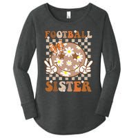 Football Sister Sport Lover Women's Perfect Tri Tunic Long Sleeve Shirt