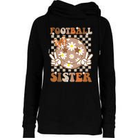 Football Sister Sport Lover Womens Funnel Neck Pullover Hood