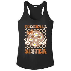 Football Sister Sport Lover Ladies PosiCharge Competitor Racerback Tank