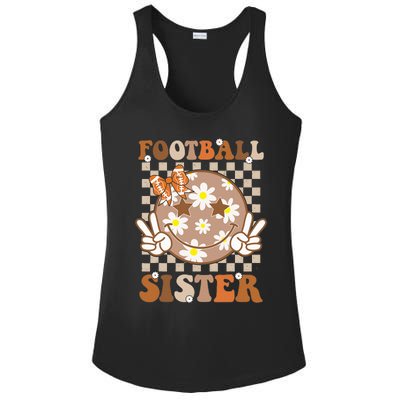 Football Sister Sport Lover Ladies PosiCharge Competitor Racerback Tank