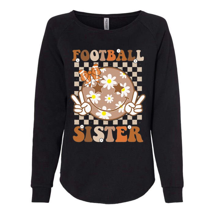 Football Sister Sport Lover Womens California Wash Sweatshirt