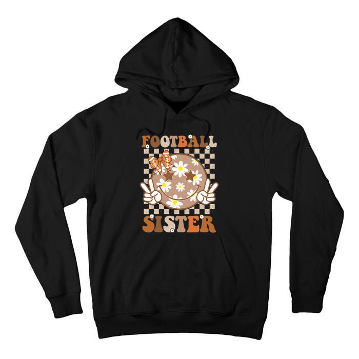 Football Sister Sport Lover Tall Hoodie