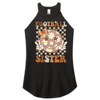 Football Sister Sport Lover Women's Perfect Tri Rocker Tank