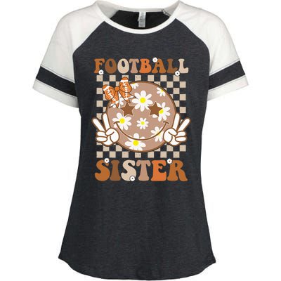 Football Sister Sport Lover Enza Ladies Jersey Colorblock Tee