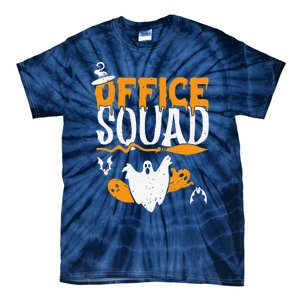 Funny Squad Spooky Halloween Back To School Administration Tie-Dye T-Shirt