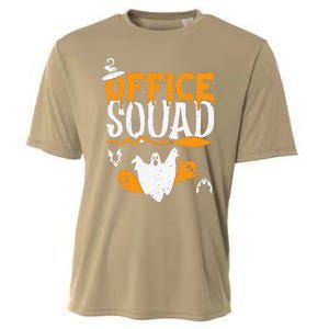 Funny Squad Spooky Halloween Back To School Administration Cooling Performance Crew T-Shirt