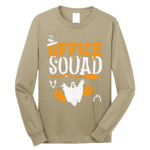 Funny Squad Spooky Halloween Back To School Administration Long Sleeve Shirt