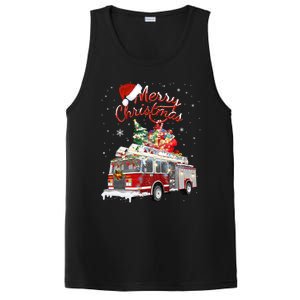 Firetruck Santa Sleigh Fire Christmas Firefighter Xmas Gift PosiCharge Competitor Tank