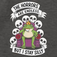 Funny Stay Silly The Horrors Are Endless Meme Remain Silly Vector Backpack