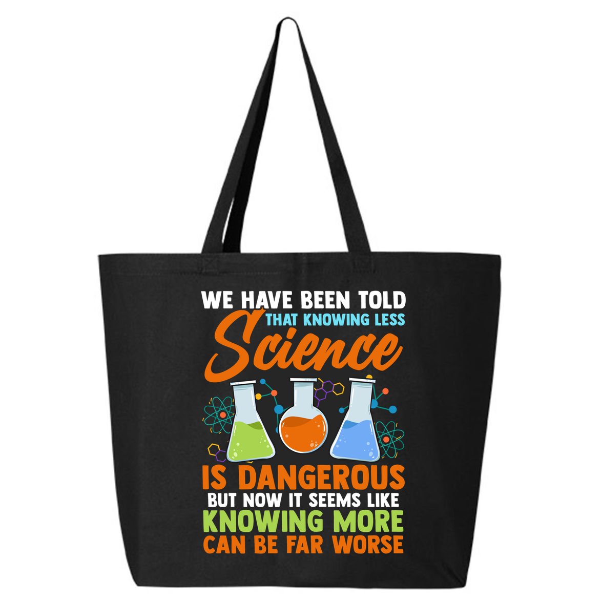 Funny Scientist Science Humor Gift 25L Jumbo Tote