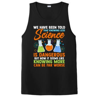 Funny Scientist Science Humor Gift PosiCharge Competitor Tank