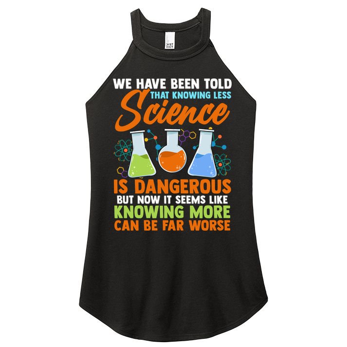 Funny Scientist Science Humor Gift Women's Perfect Tri Rocker Tank