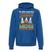 Funny Scientist Science Humor Gift Premium Hoodie