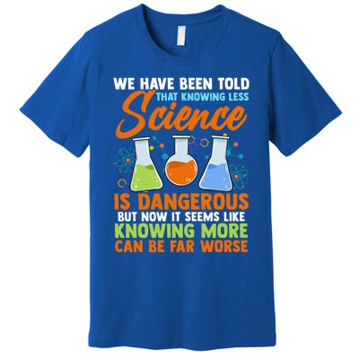 Funny Scientist Science Humor Gift Premium T-Shirt