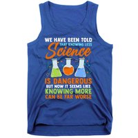 Funny Scientist Science Humor Gift Tank Top