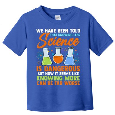 Funny Scientist Science Humor Gift Toddler T-Shirt