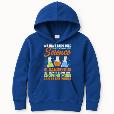 Funny Scientist Science Humor Gift Kids Hoodie