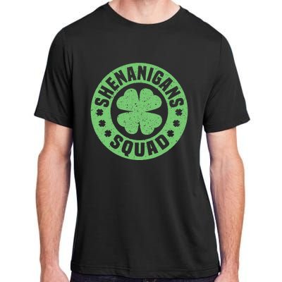 Funny Shenanigans Squad Happy St. Patrick's Day Outfit Adult ChromaSoft Performance T-Shirt