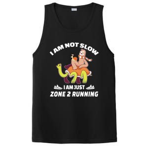 Funny Sloth Slow Runner Team Im Just Zone 2 Running Funny Gift PosiCharge Competitor Tank