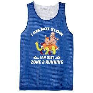 Funny Sloth Slow Runner Team Im Just Zone 2 Running Funny Gift Mesh Reversible Basketball Jersey Tank