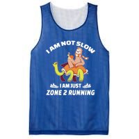 Funny Sloth Slow Runner Team Im Just Zone 2 Running Funny Gift Mesh Reversible Basketball Jersey Tank