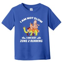 Funny Sloth Slow Runner Team Im Just Zone 2 Running Funny Gift Toddler T-Shirt