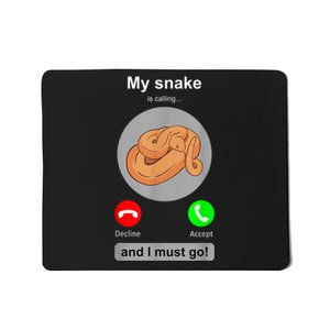 Funny Snake Snake Lover Snake Owner Collector Gift Mousepad