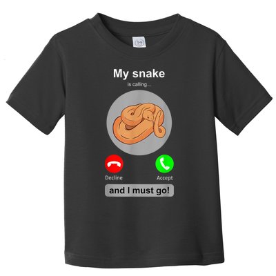 Funny Snake Snake Lover Snake Owner Collector Gift Toddler T-Shirt