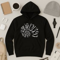 Fibonacci Sequence Spiral Hoodie