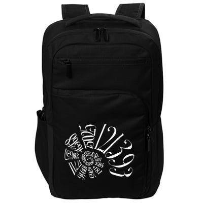 Fibonacci Sequence Spiral Impact Tech Backpack