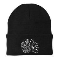 Fibonacci Sequence Spiral Knit Cap Winter Beanie