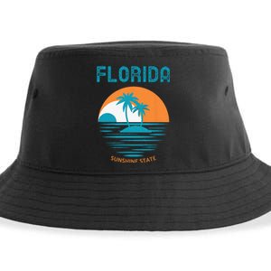 Florida Sunshine State Novelty Design Sustainable Bucket Hat