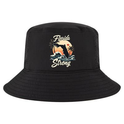 Florida Strong Support & Pray For Florida Cool Comfort Performance Bucket Hat