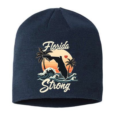 Florida Strong Support & Pray For Florida Sustainable Beanie