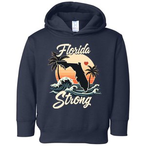 Florida Strong Support & Pray For Florida Toddler Hoodie