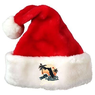 Florida Strong Support & Pray For Florida Premium Christmas Santa Hat