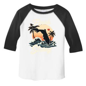 Florida Strong Support & Pray For Florida Toddler Fine Jersey T-Shirt