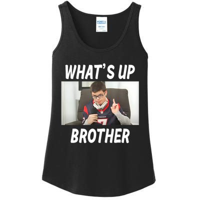 Funny Sketch Streamer Whats Up Brother Funny Meme Ladies Essential Tank