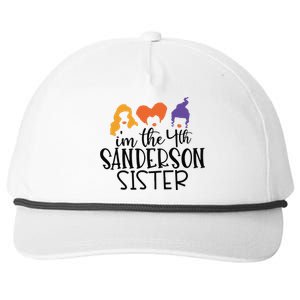 Fourth Sanderson Sister, 4th Sanderson Sisters, Hocus Pocus, I'm The Fourth Sand Snapback Five-Panel Rope Hat