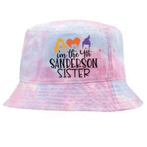 Fourth Sanderson Sister, 4th Sanderson Sisters, Hocus Pocus, I'm The Fourth Sand Tie-Dyed Bucket Hat