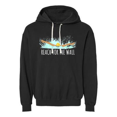 Funny Swimming Swim Team Gift Swimmer Quote Saying TShirt Garment-Dyed Fleece Hoodie