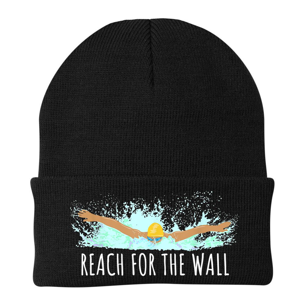 Funny Swimming Swim Team Gift Swimmer Quote Saying TShirt Beanie
