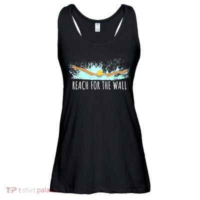 Funny Swimming Swim Team Gift Swimmer Quote Saying TShirt Ladies Essential Flowy Tank