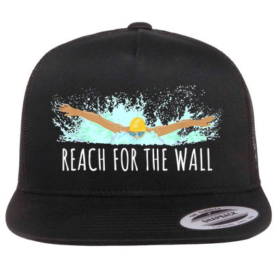 Funny Swimming Swim Team Gift Swimmer Quote Saying TShirt Flatbill Hat