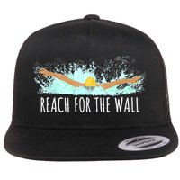 Funny Swimming Swim Team Gift Swimmer Quote Saying TShirt Flatbill Hat