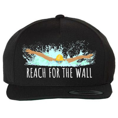 Funny Swimming Swim Team Gift Swimmer Quote Saying TShirt Wool Snapback Cap