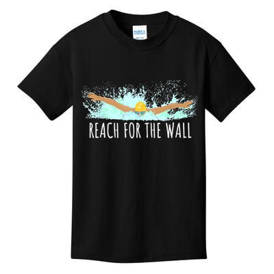 Funny Swimming Swim Team Gift Swimmer Quote Saying TShirt Kids T-Shirt