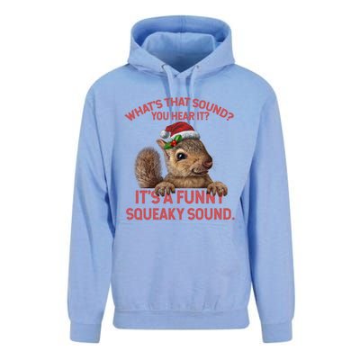 Funny Squeaky Sound Gift Christmas Squirrel Gift Unisex Surf Hoodie