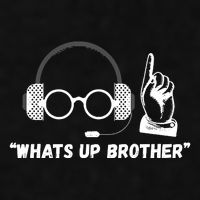 Funny Sketch Streamer Whats Up Brother Ladies PosiCharge Tri-Blend Wicking Tank